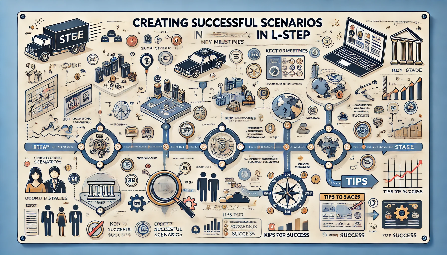 Lステップで成功するためのシナリオ作成ガイド